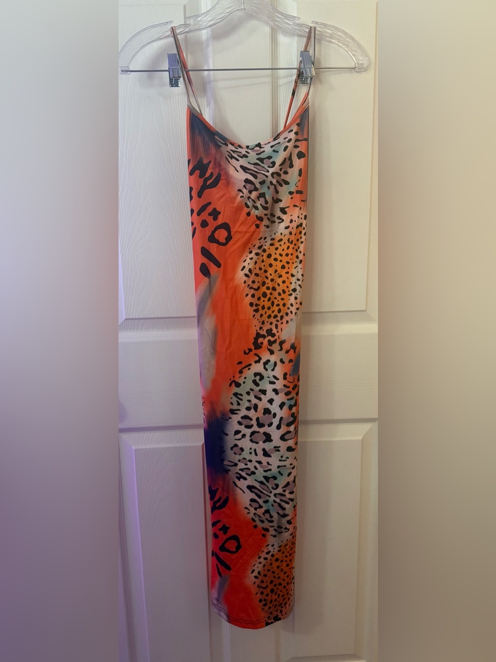 Leopard Print Maxi Dress